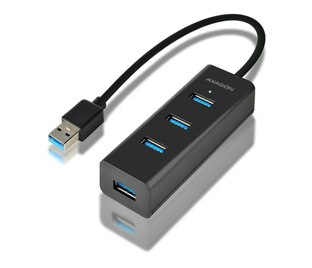 Axagon HUE-S2B, 4x USB 5Gbps CHARGING hub, micro USB, USB-A 30cm - 1353428 - zdjęcie